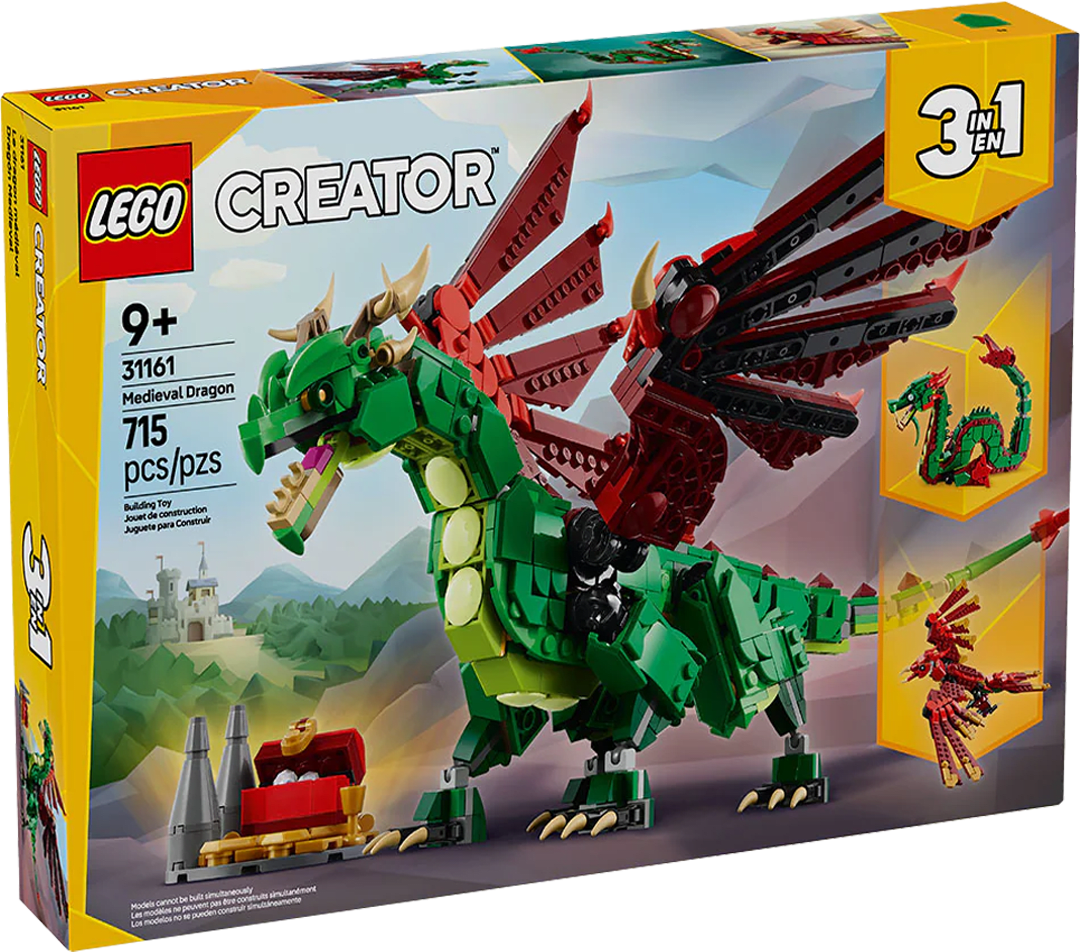 LEGO Creator: Dragón Medieval 0
