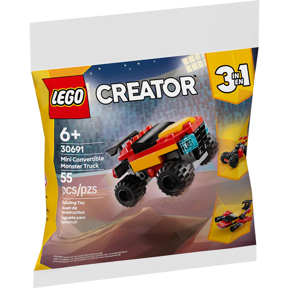 LEGO Creator: Mini Camioneta Monstruo Convertible 0