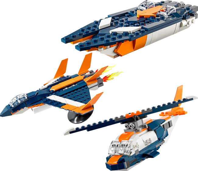 LEGO Creator: Supersonic-jet2