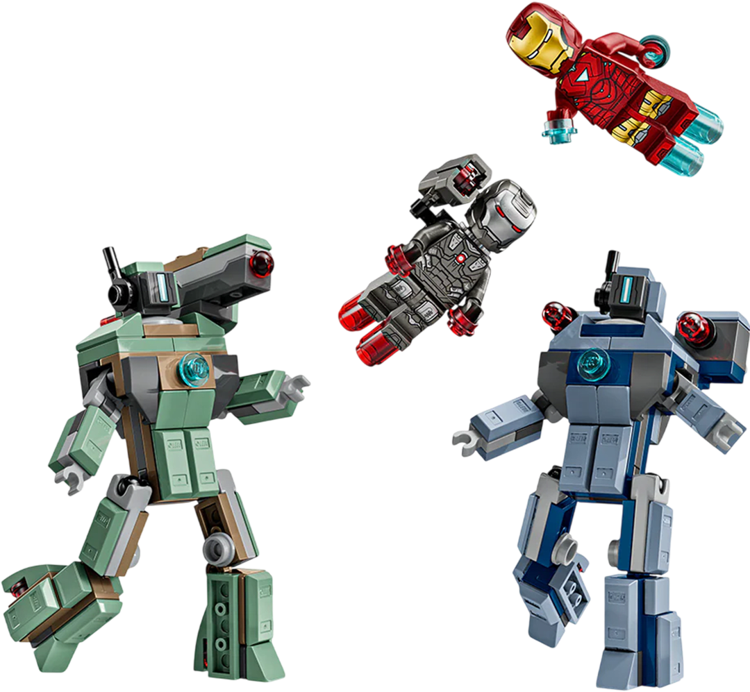 LEGO Marvel: Iron Man y Máquina de Guerra vs Drones de Hammer2