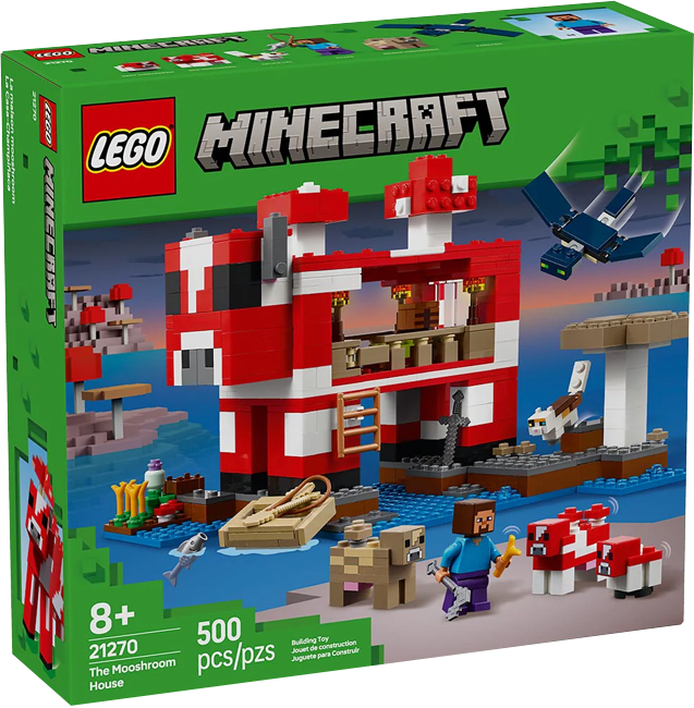 LEGO Minecraft: La Casa Champiñaca 0
