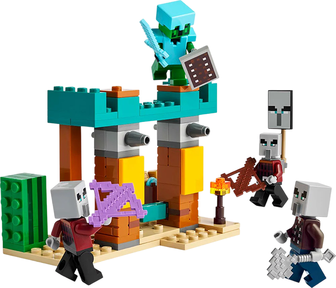 LEGO Minecraft: La Patrulla del Desierto de los Maldeanos2