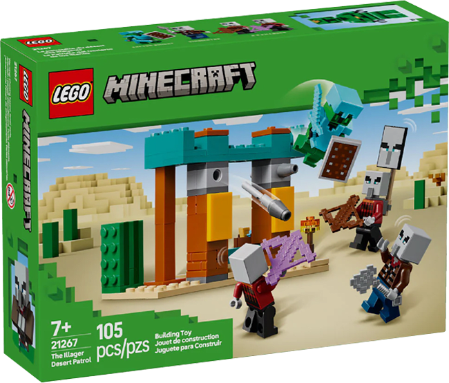 LEGO Minecraft: La Patrulla del Desierto de los Maldeanos 0