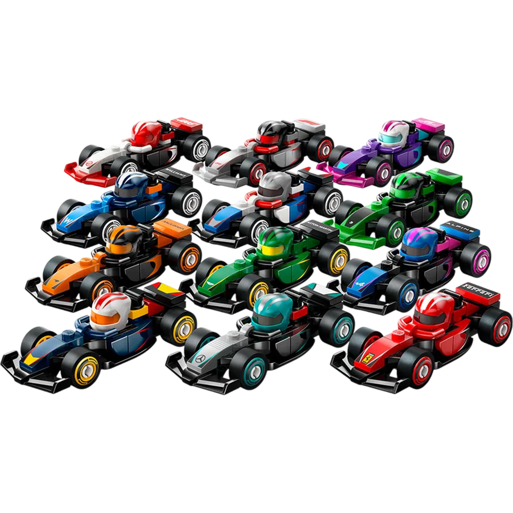 LEGO Minifigures: Autos de F1® Coleccionables2