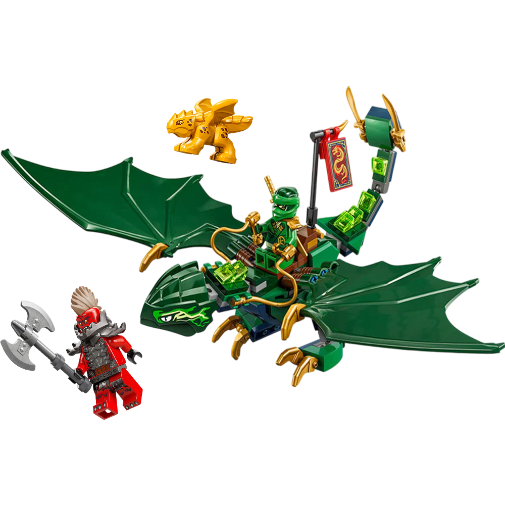 LEGO Ninjago: Dragón Verde del Bosque de Lloyd2