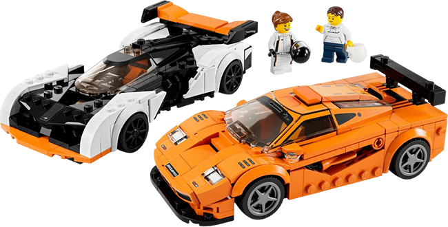 LEGO Speed Champions: McLaren Solus GT & McLaren F1 LM2