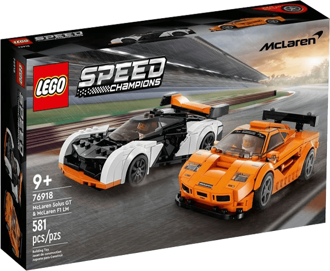 LEGO Speed Champions: McLaren Solus GT & McLaren F1 LM 0