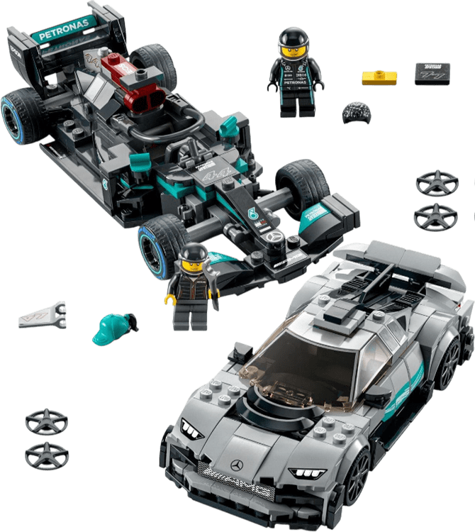 LEGO Speed Champions: Mercedes-AMG F1 W12 E Performance & Mercedes-AMG Project One2