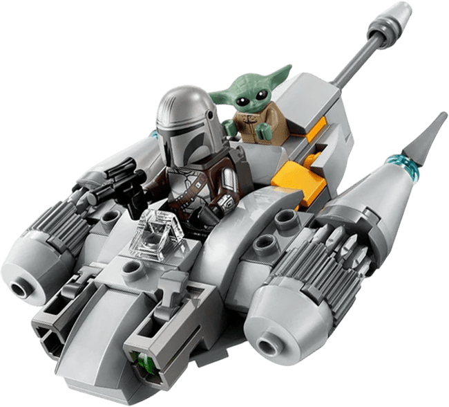 LEGO Star Wars: Microfighter: Caza Estelar N-1 de The Mandalorian2
