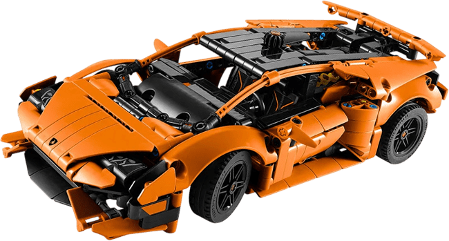 LEGO Technic: Lamborghini Huracán Tecnica Orange2