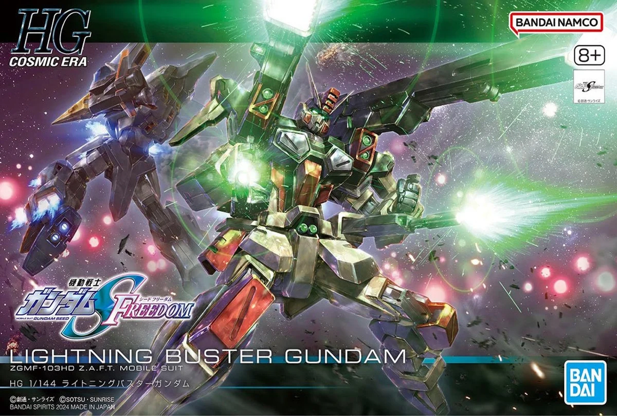 Model Kit Bandai Hobby HG: Lightning Buster Gundam 0