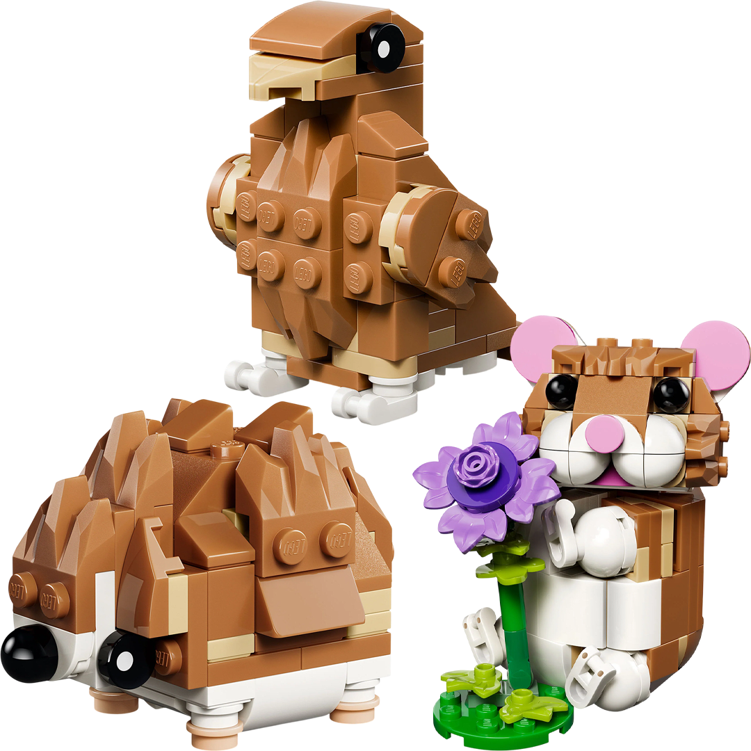 LEGO Creator: Lindo Hámster con Flor2
