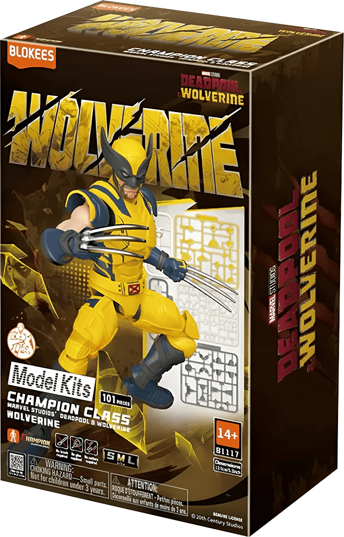 Model Kit Blokees Champion Class: Deadpool & Wolverine - Wolverine 0
