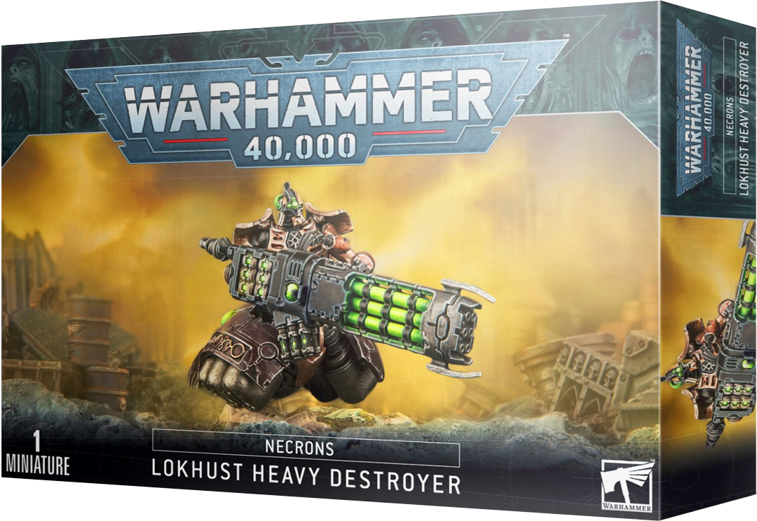 WH 40k Necrons: Lokhust Heavy Destroyer 0