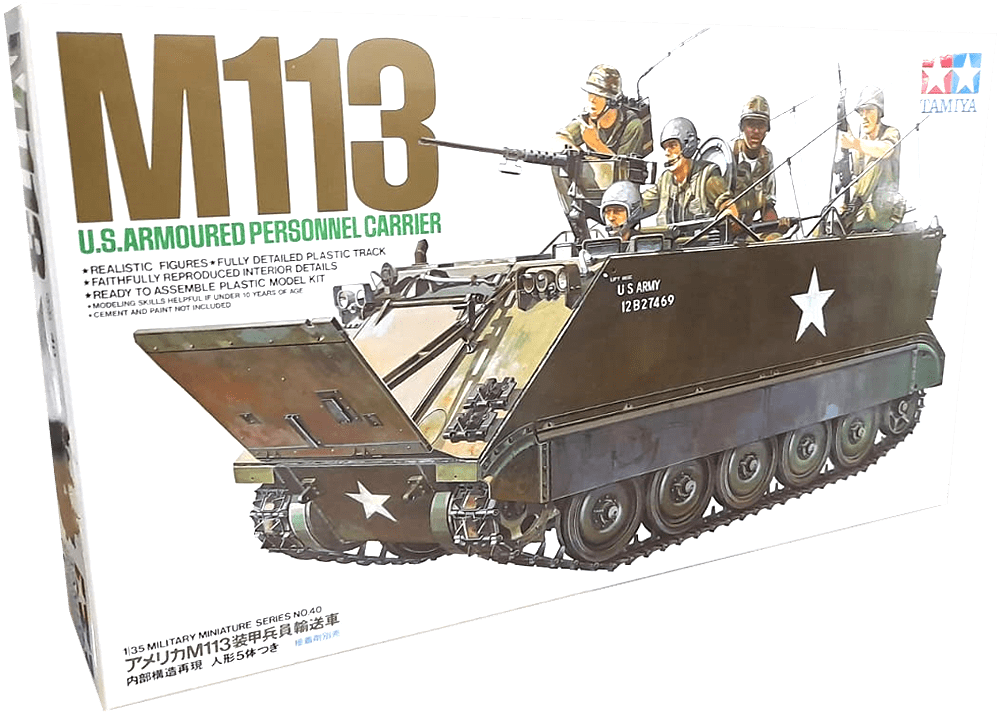 Model Kit Tamiya: M113 U.S.Armoured Personnel Carrier 0