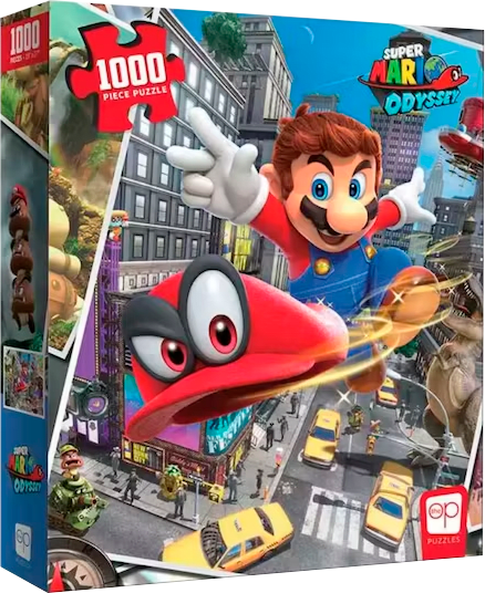 Puzzle USAopoly 1000 Piezas: Super Mario Oddysey 0