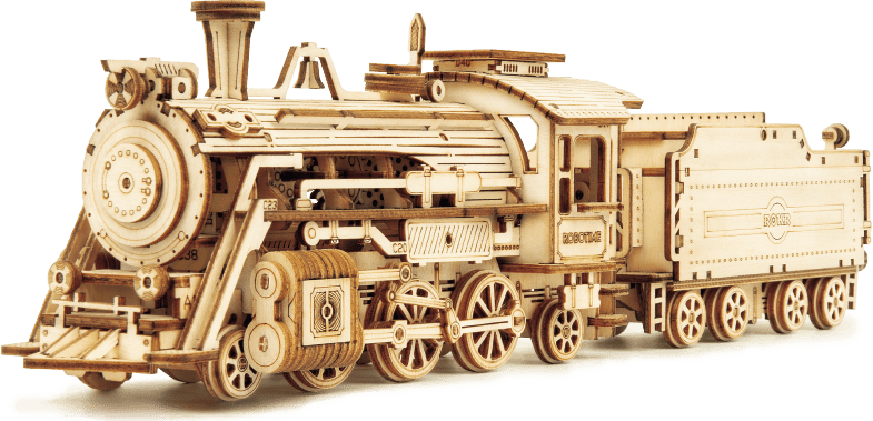 Puzzle 3D Robotime: Prime Steam Express2