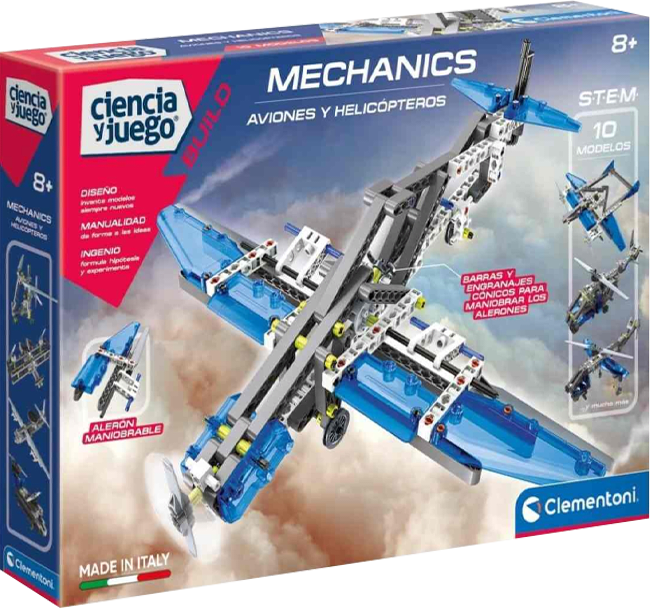 Ciencia y Juego Mechanics Clementoni Aviones y Helicópteros 0