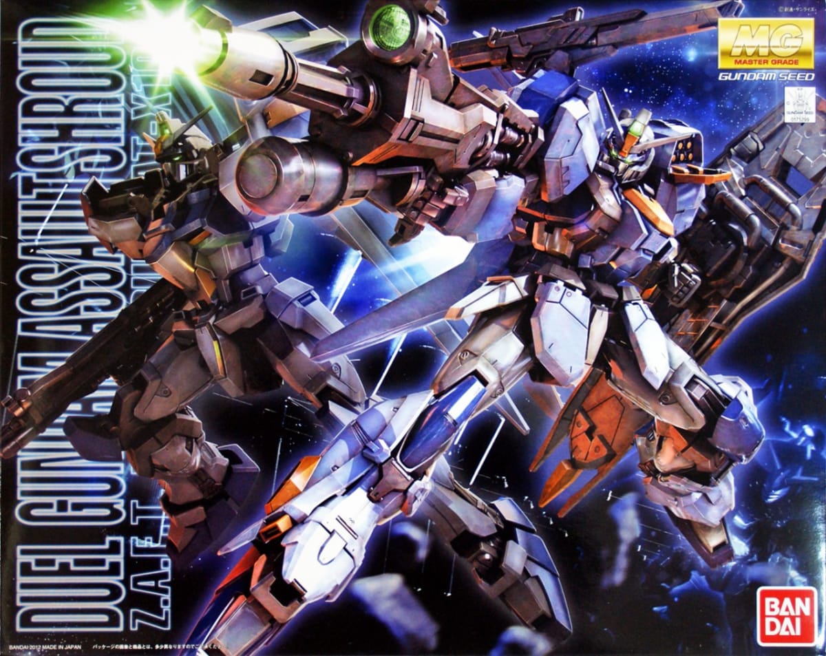 Model Kit Bandai Hobby MG: Duel Gundam Assault Shroud 1