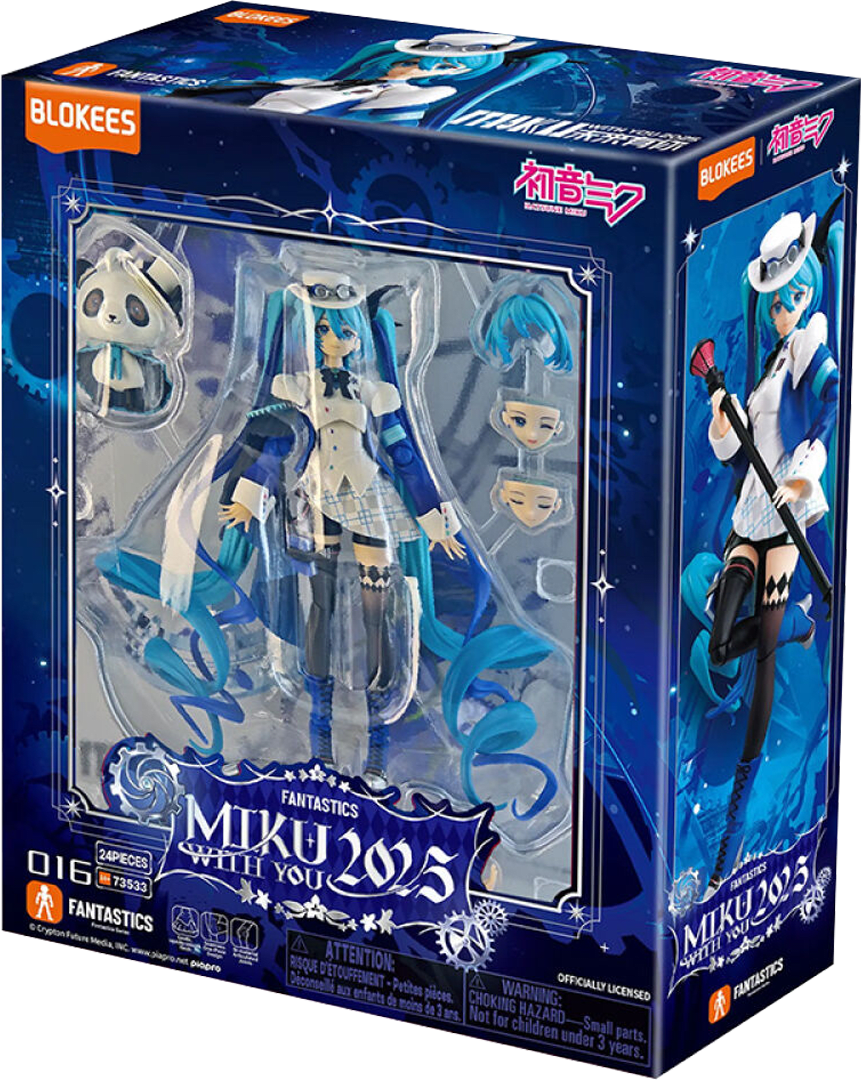 Model Kit Blokees Fantastic Series: Miku With You 2025 0