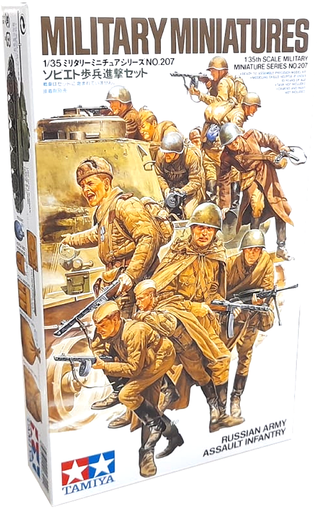 Model Kit Tamiya: Military Miniatures Russian Army Assault Infantry 0