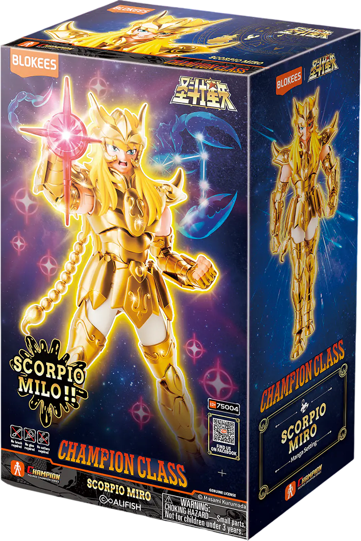 Model Kit Blokees Champion Class: Saint Seiya - Scorpio Miro 0