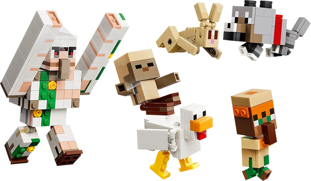 LEGO Minecraft: Ataque del Jinete Avícola en el Desierto2