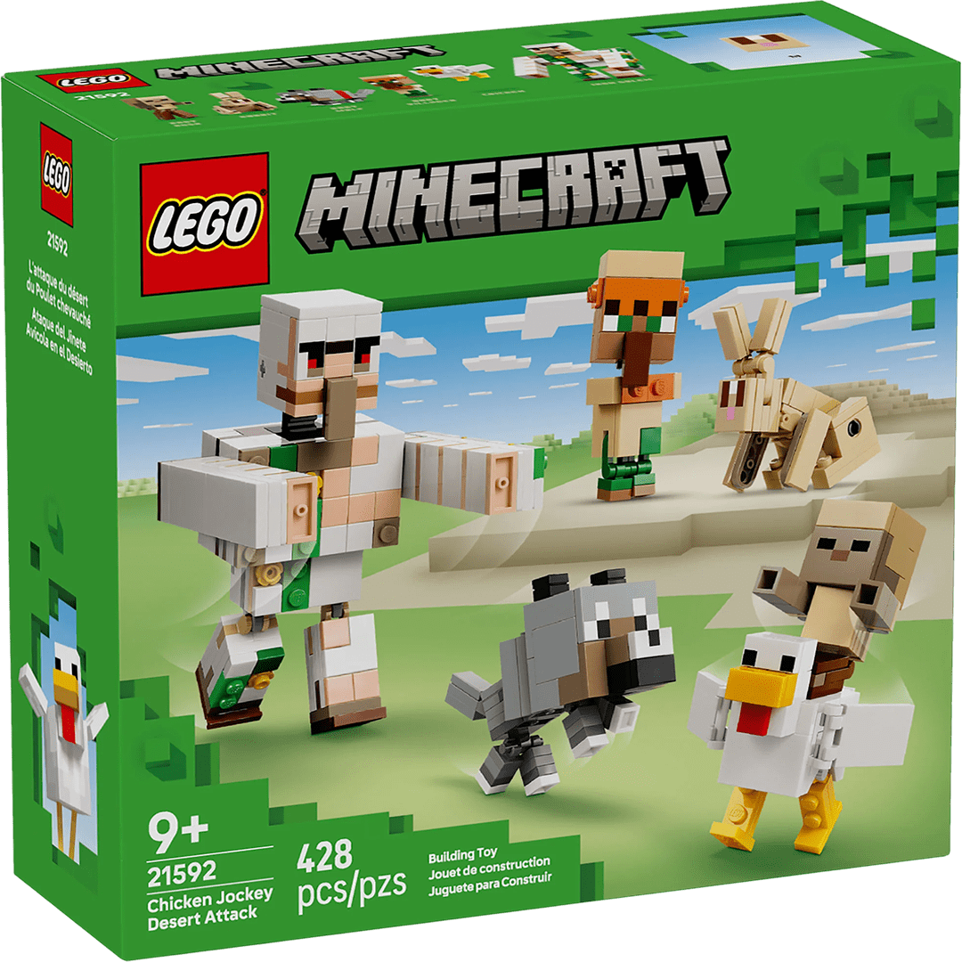 LEGO Minecraft: Ataque del Jinete Avícola en el Desierto 0