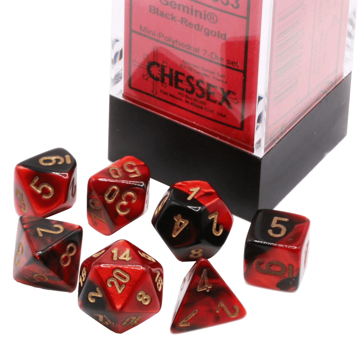 Chessex 7-Die Set Mini Polyhedral2