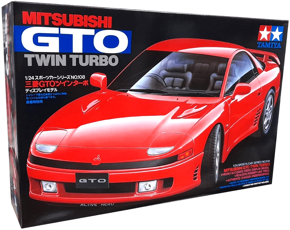 Model Kit Tamiya: Mitsubishi GTO Twin Turbo 0