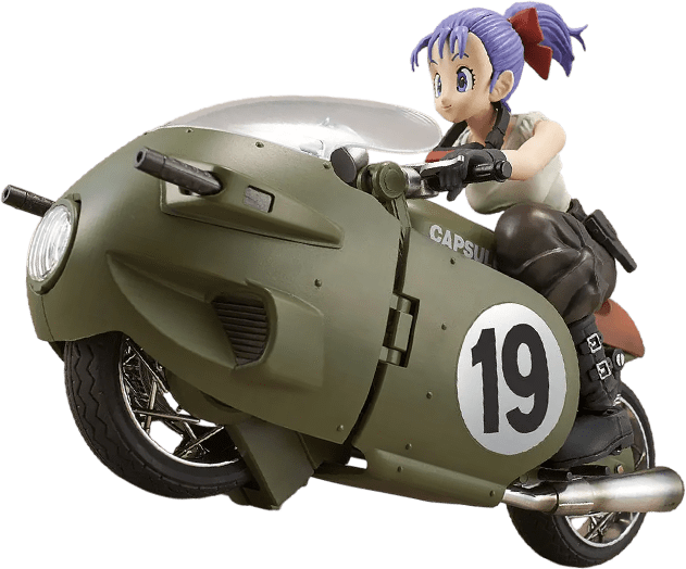 Model Kit Bandai Hobby Figure-Rise Mechanics: Bulma’s Variable No.19 Motorcycle2