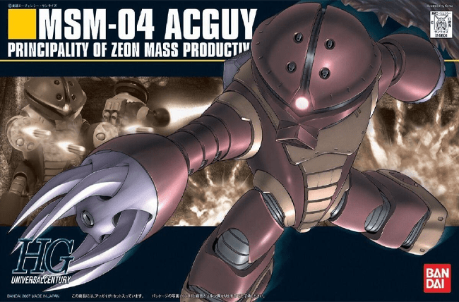 Model Kit Bandai Hobby HGUC: ACGUY 0