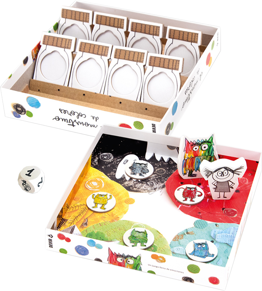 El Monstruo de Colores: El juego de viaje2