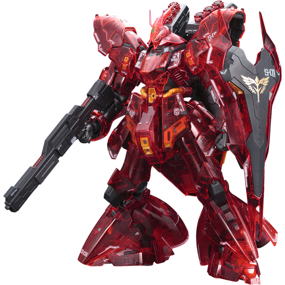 Model Kit Bandai HG: MSN-04 Sazabi Clear Color2
