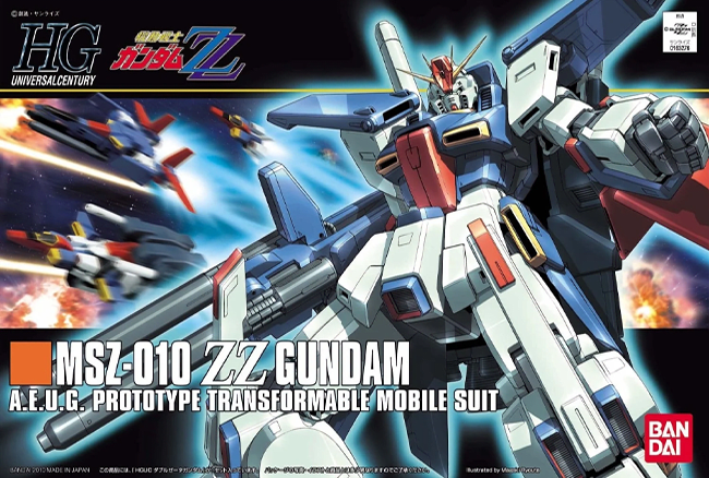 Model Kit Bandai Hobby HG: MSZ-010 ZZ Gundam 0
