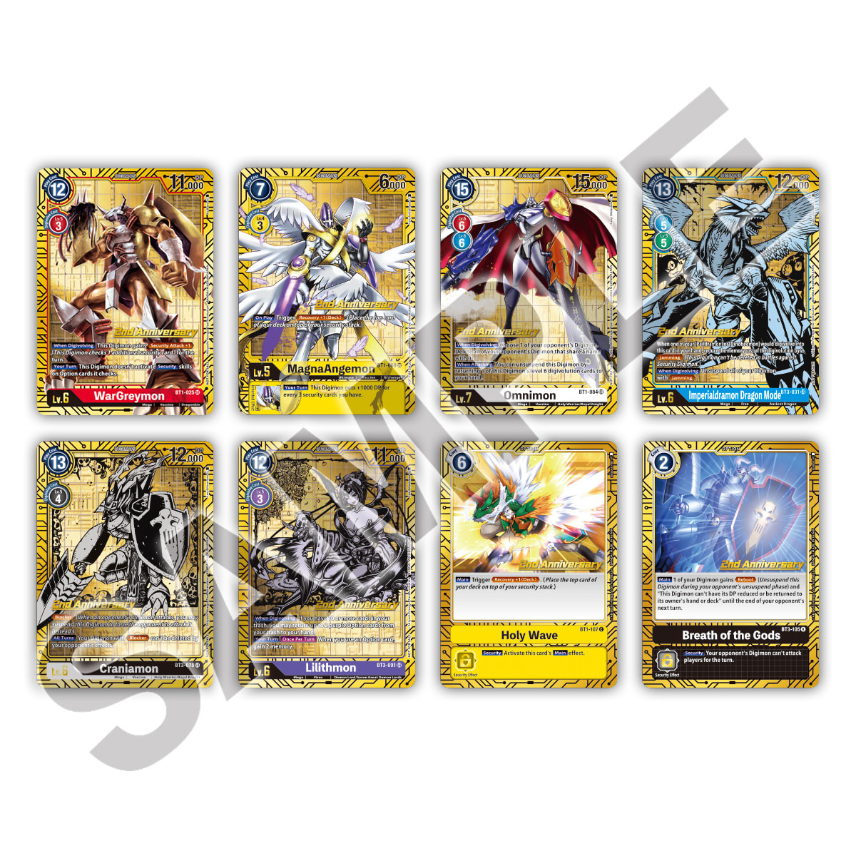 Digimon CG: PB12 2nd Anniversary Set2