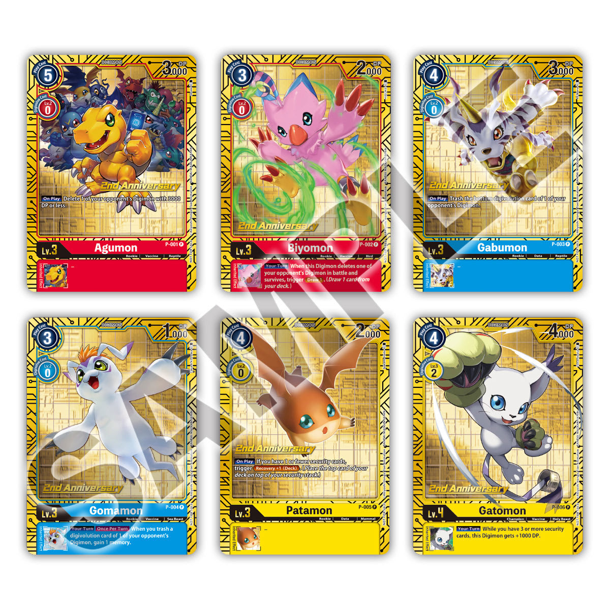 Digimon CG: PB12 2nd Anniversary Set3