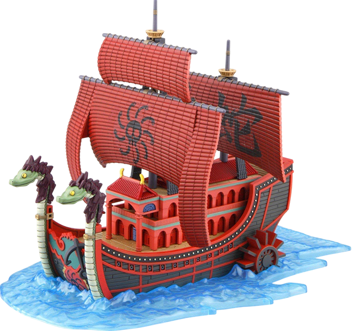 Model Kit Bandai Hobby: Grand Ship Collection Kuja Pirates Ship2
