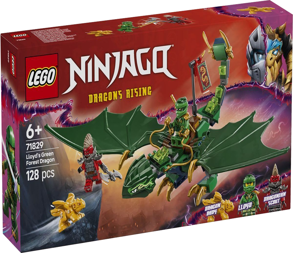 LEGO Ninjago: Dragón Verde del Bosque de Lloyd 0