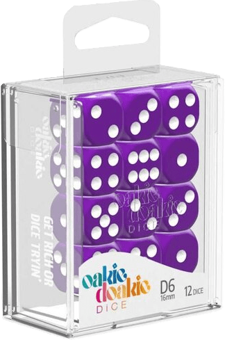 Set 12 Dados D6 16mm - Solid5