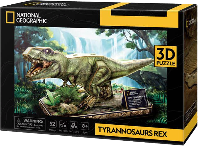 Puzzle 3D National Geographic: Tyrannosaurus Rex 0