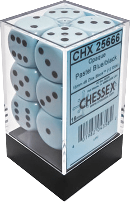 Chessex 12d6 16mm Opaque3