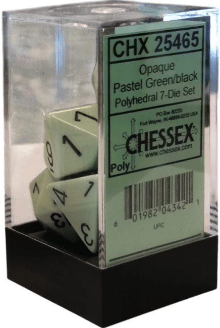 Chessex 7-Die Set Opaque 1