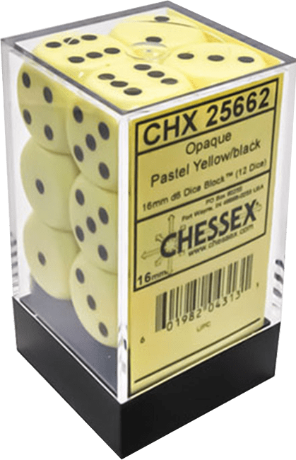 Chessex 12d6 16mm Opaque2