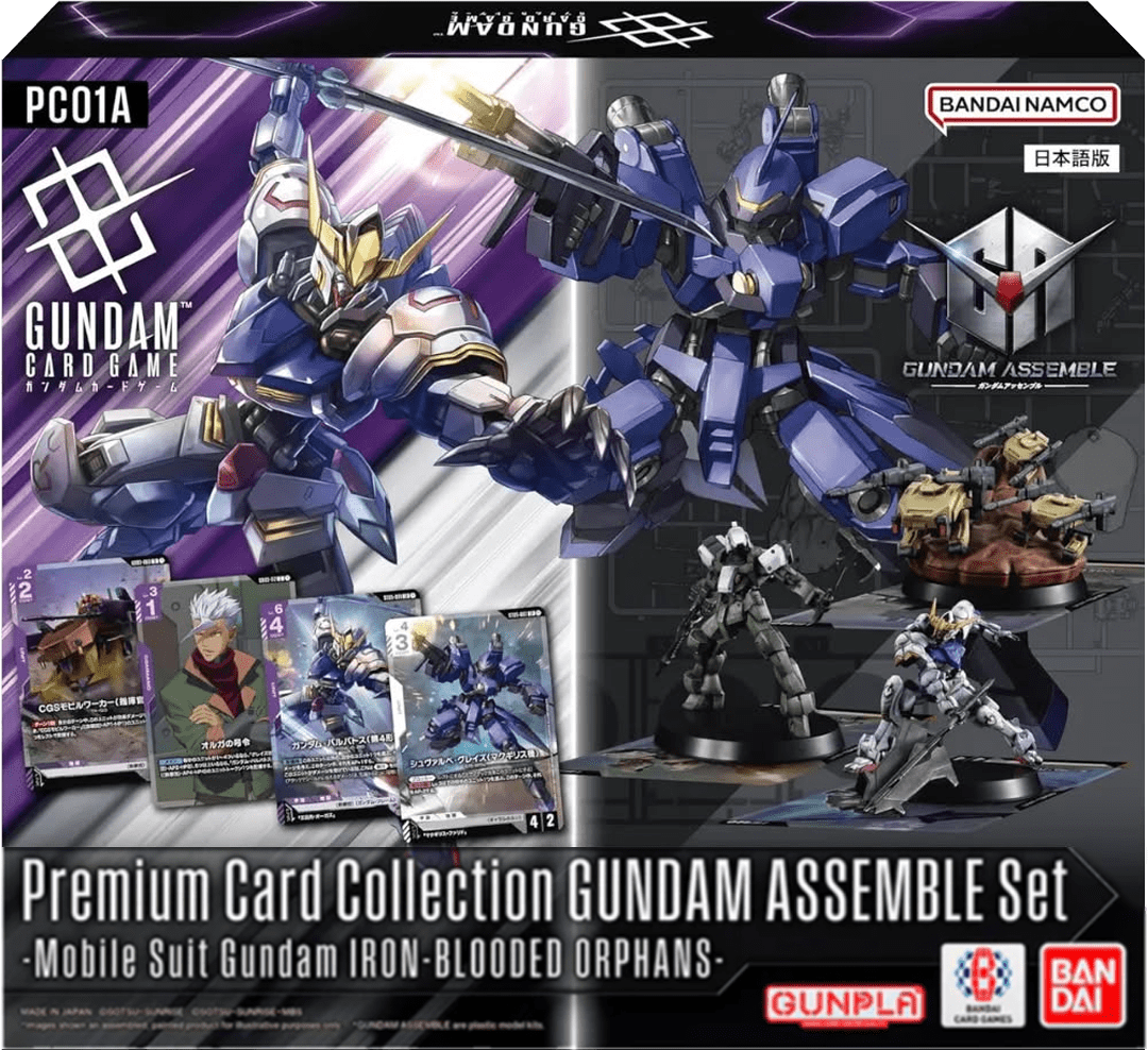 Premium Card Collection Gundam Assemble Set: PC01A - Iron Blooded Orphans 0