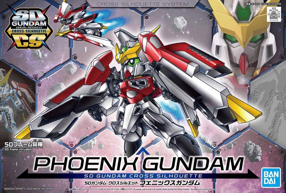 Model Kit Bandai Hobby SD Cross Silhouette: Phoenix Gundam 0