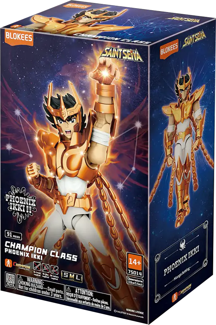 Model Kit Blokees Champion Class: Saint Seiya - Phoenix Ikki 0