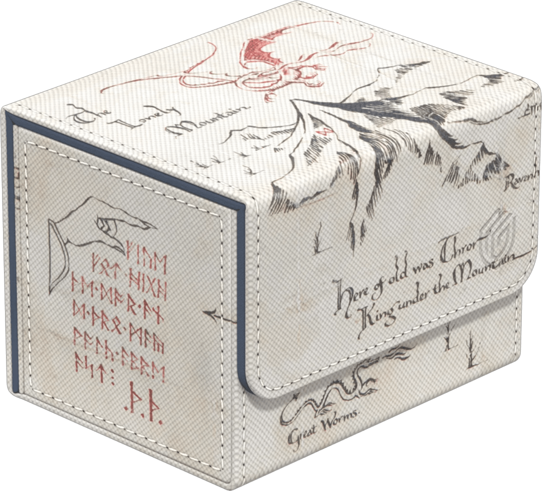DeckBox Sidewinder Xenoskin Ultimate Guard 100+: The Hobbit - Thror's Map 0