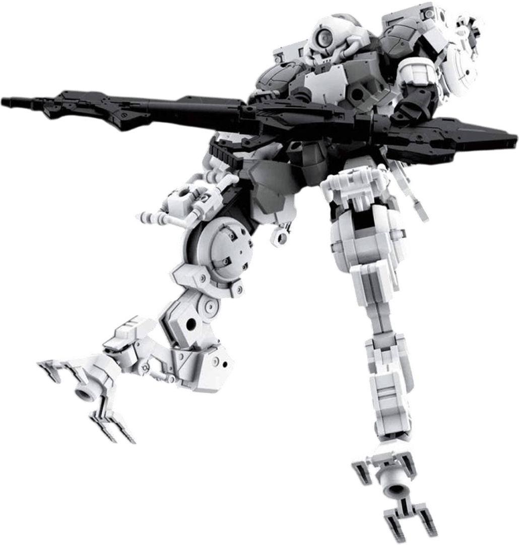 Model Kit Bandai 30MM: Portanova - Space Type - Gray2