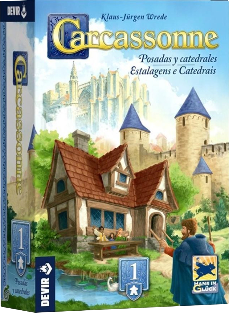 Carcassonne: Posadas y Catedrales - nuevo formato 0